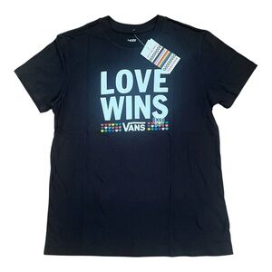 NWT Vans (XS) Love Wins Tee